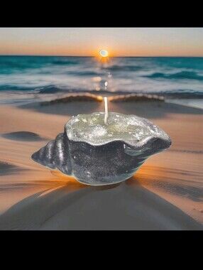 Adorable Sparking Seashell Candle